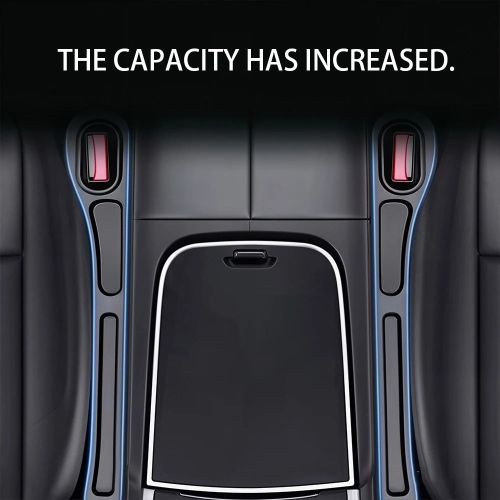 Universal Leak-Proof Car Seat Gap Filler Organizer (Set of 2) – Premium Interior Drop Blocker