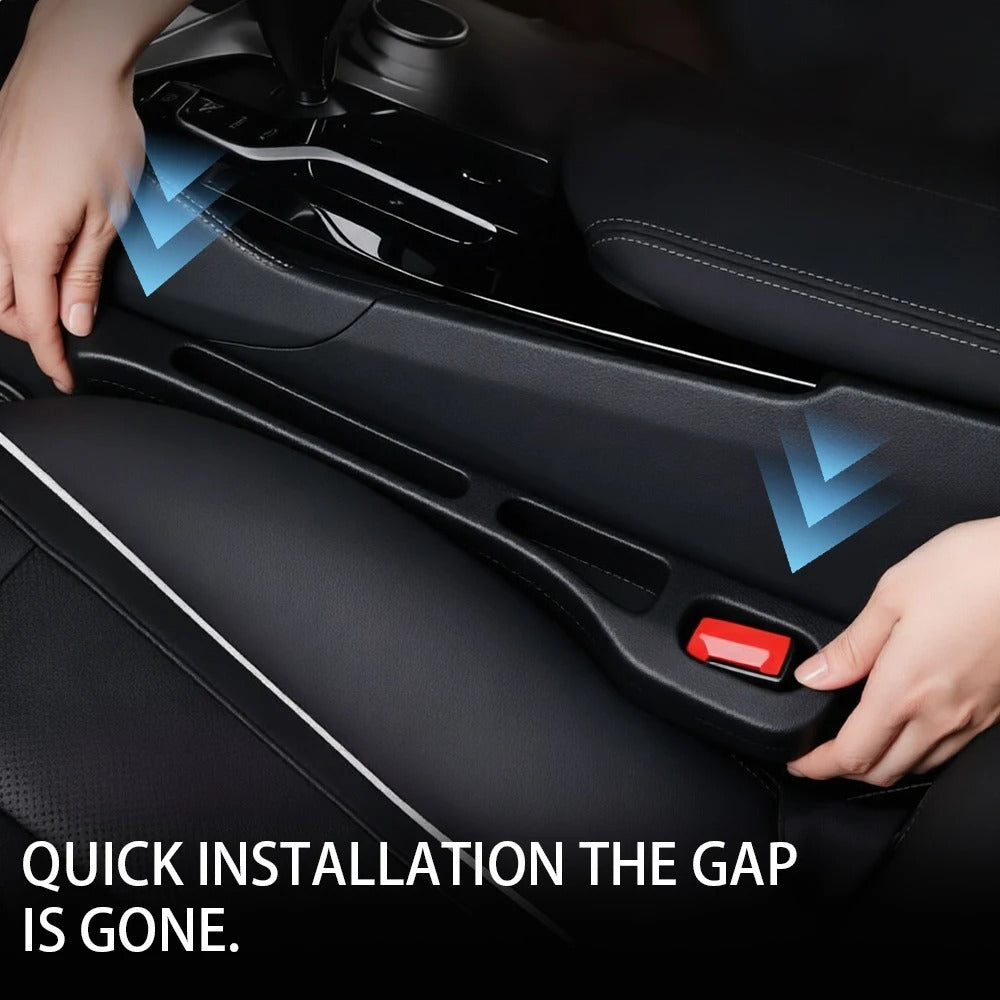Universal Leak-Proof Car Seat Gap Filler Organizer (Set of 2) – Premium Interior Drop Blocker