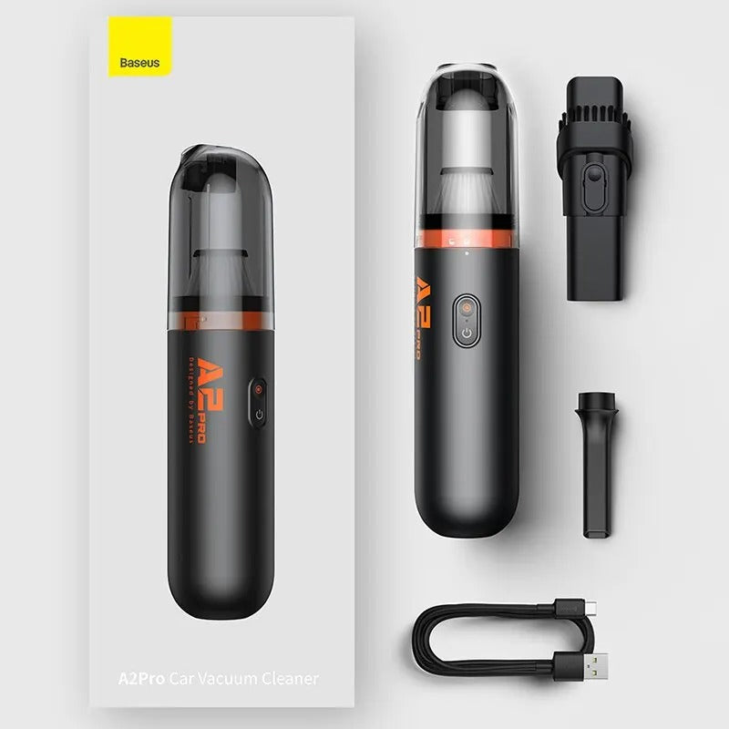 Baseus A2 Pro 2-in-1 Portable Cordless Car Vacuum Cleaner & Air Blower – 6000Pa Ultra Suction