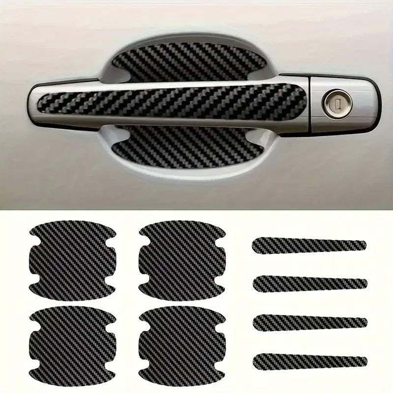 Universal Car Door Handle Scratch Protector Film Set (8 PCS) – Anti-Scratch Handle Cup & Recess Guards